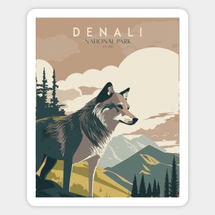 Denali National Park Magnet